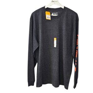 Carhartt Mens Loose Fit Heavyweight Long Sleeve Logo Graphic T-Shirt, Size S
